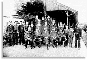 Staff, Welshpool Station