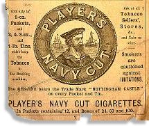 Player's cigarettes