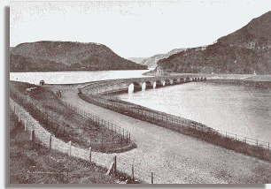 Caban Coch or Graig Coch Reservoir, Elan Valley, 1908