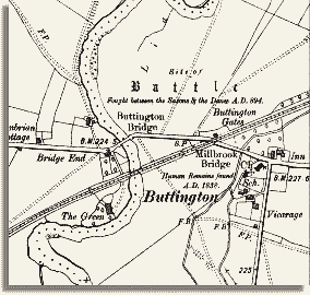 Map of Buttington