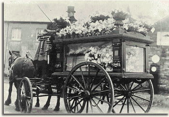 Hearse at Felinfach