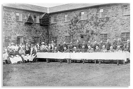 Celebratory Tea at Llanfyllin Workhouse