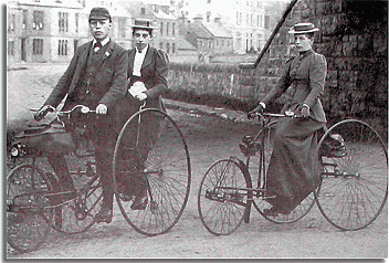 Two tricycles in Fife