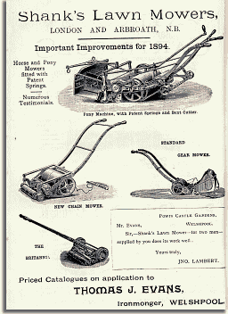 Shank's Lawn Mowers