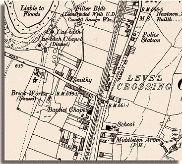 Dyma fap o Landrindod yn 1905